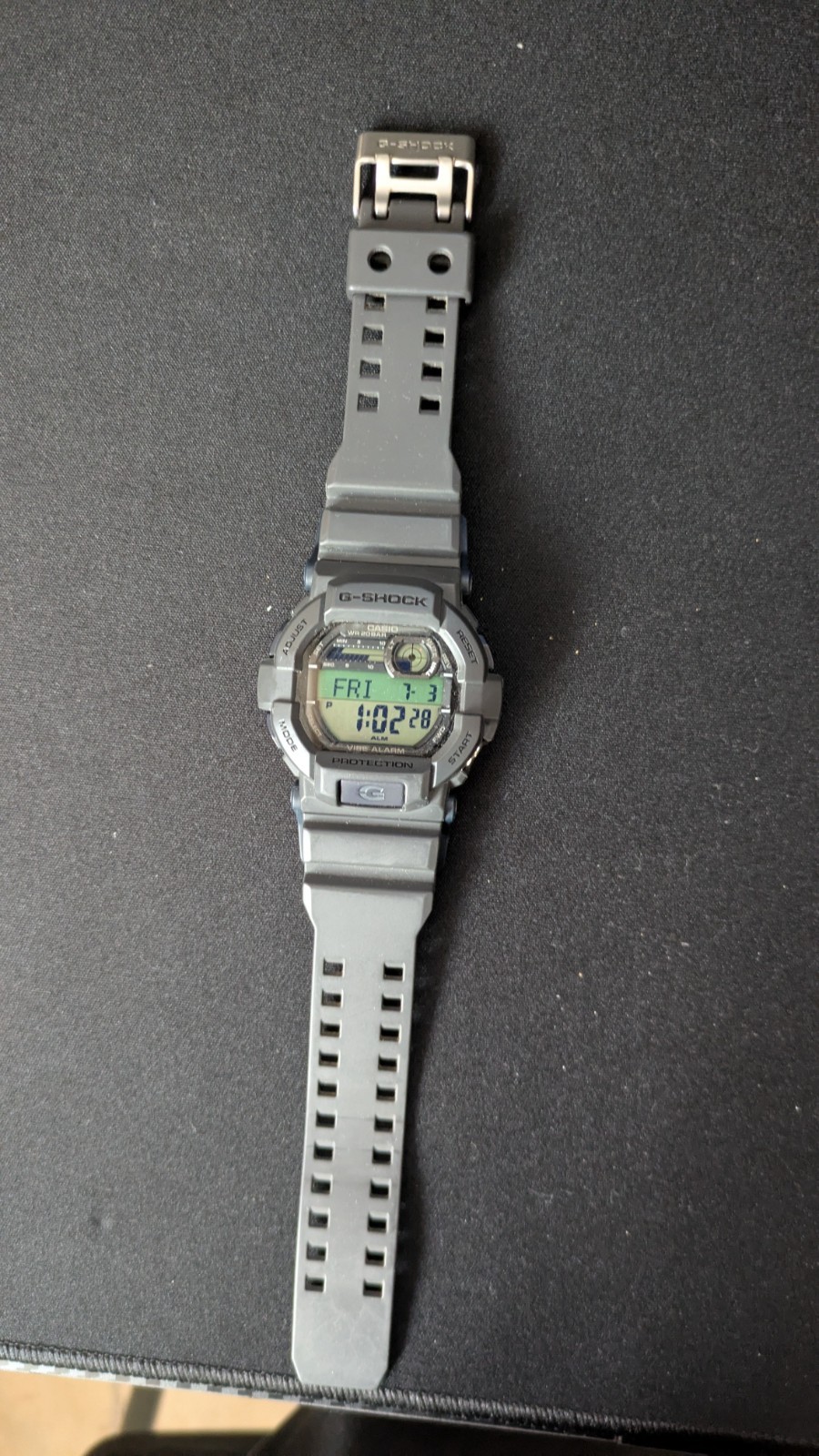 Casio G-Shock Mens Watch 50mm 3403 GD-350 Vibration Alarm World Time New Battery