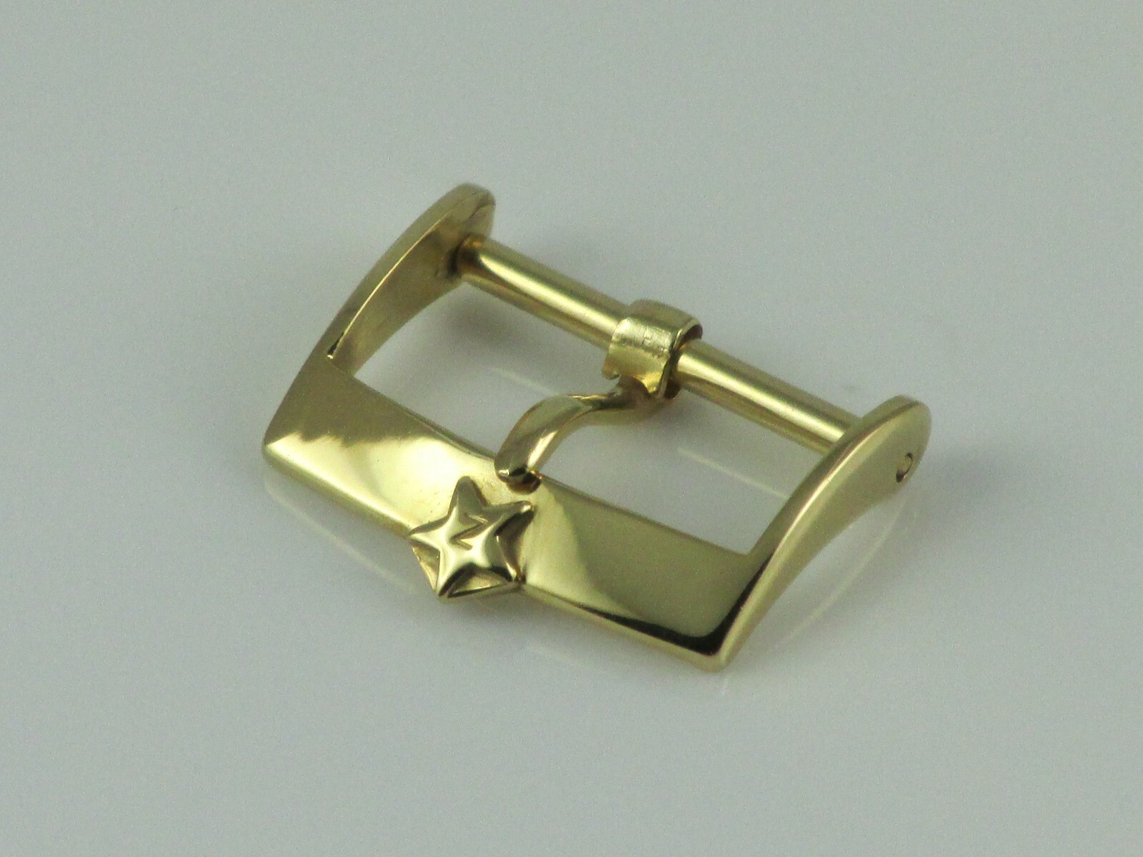 ZENITH STAR LAMINATED GOLD BUCKLE 18mm BUCKLE ZENITH STAR 18mm GOLD PLATED