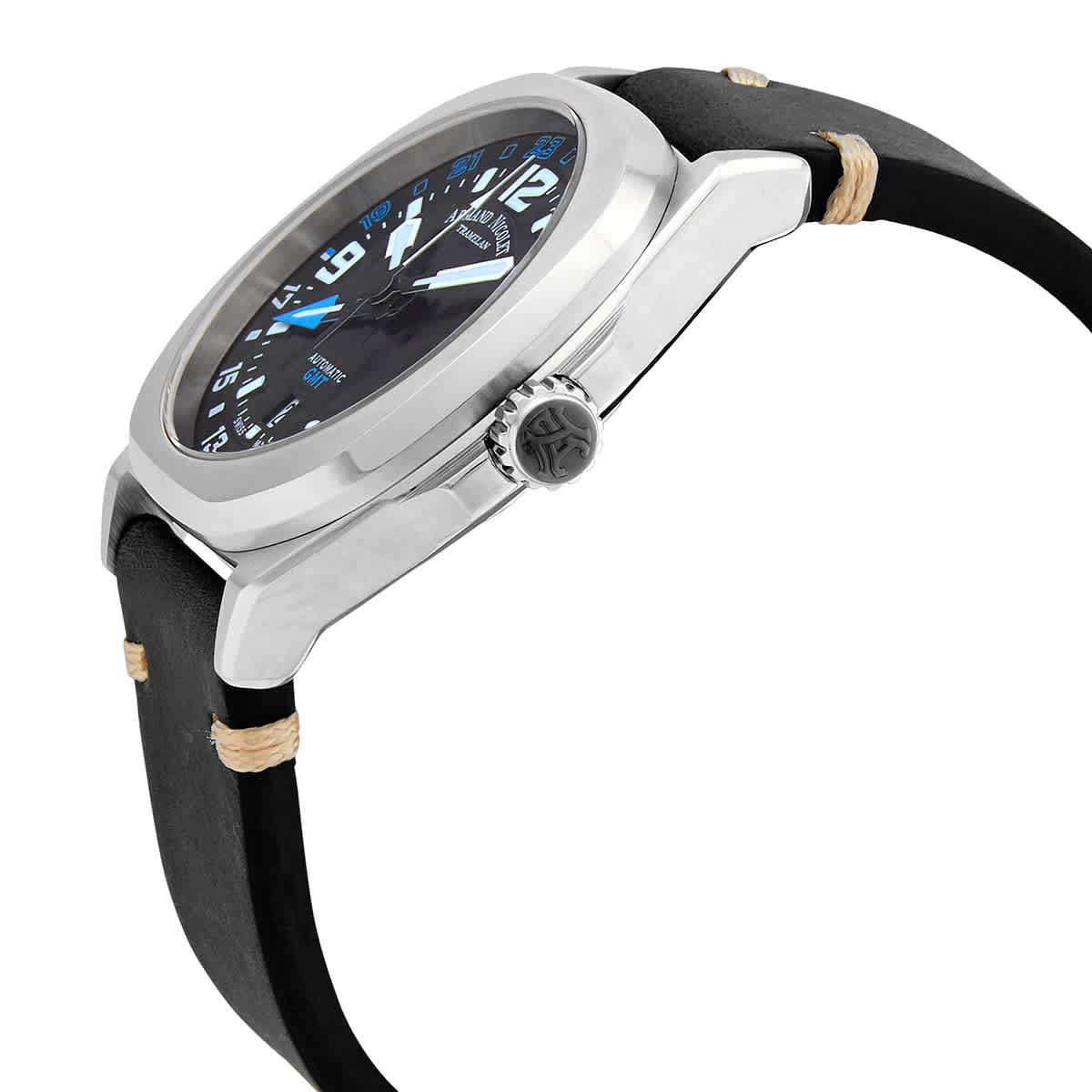 Armand Nicolet JH9 Automatic Black Dial Men’s Watch A663HAA-NZ-PK4140NR