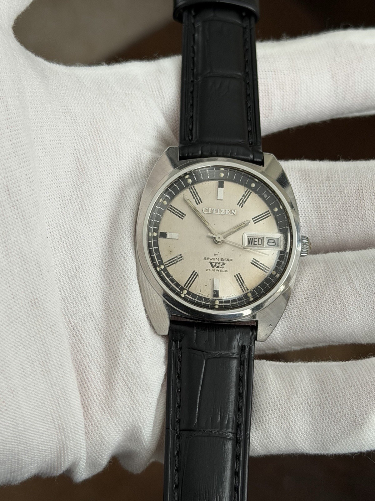 Rare Vintage Citizen Seven Star V2 Men’s 21J Automatic Classic Watch JDM 1960s
