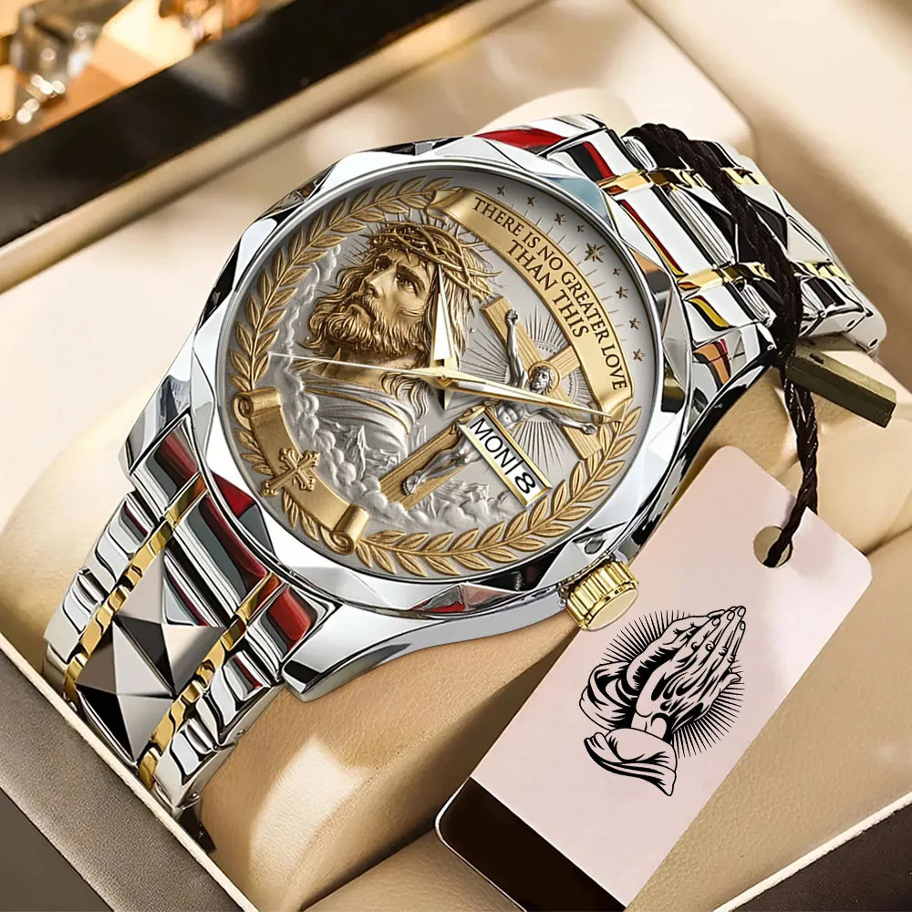There Is No Greater Love Than This Alloy Luxury Quartz Watch