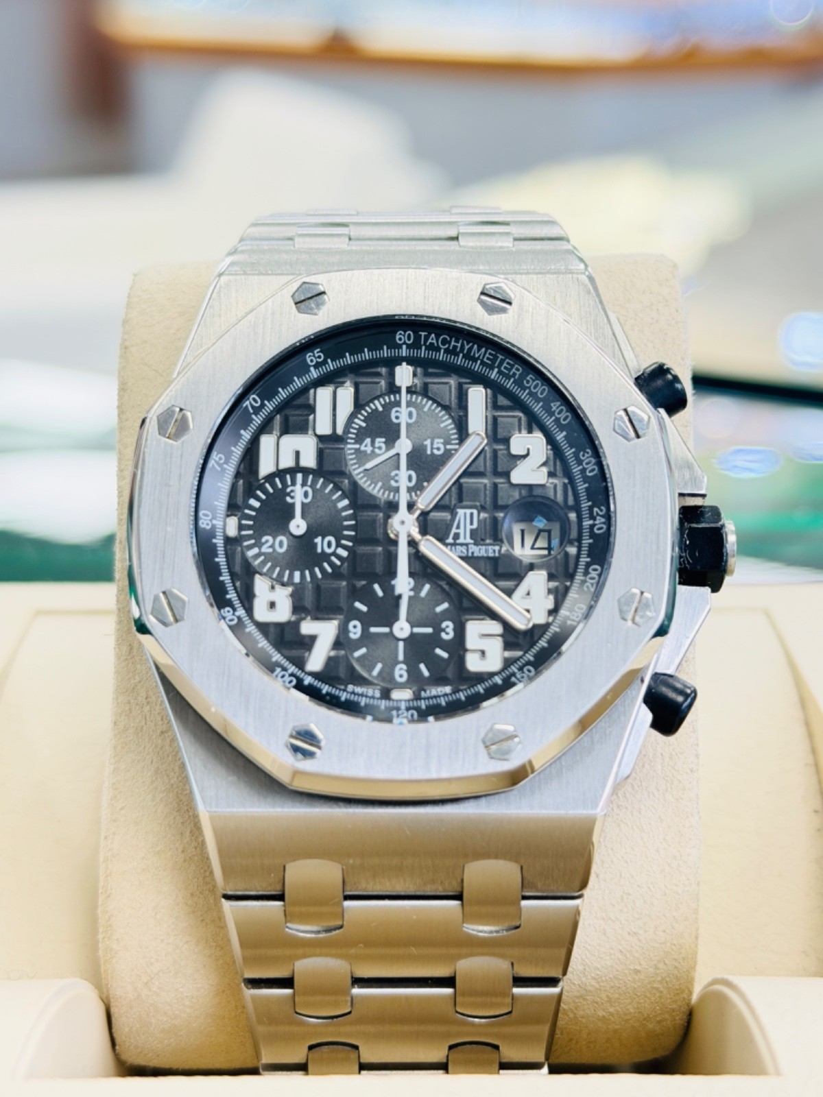 Audemars Piguet Royal Oak Offshore Chronograph 42mm 25721ST Black Dial