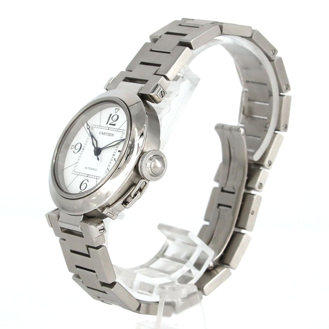 Authentic Cartier Pasha C W31074M7 Stainless Steel Mechanical Automatic #230…