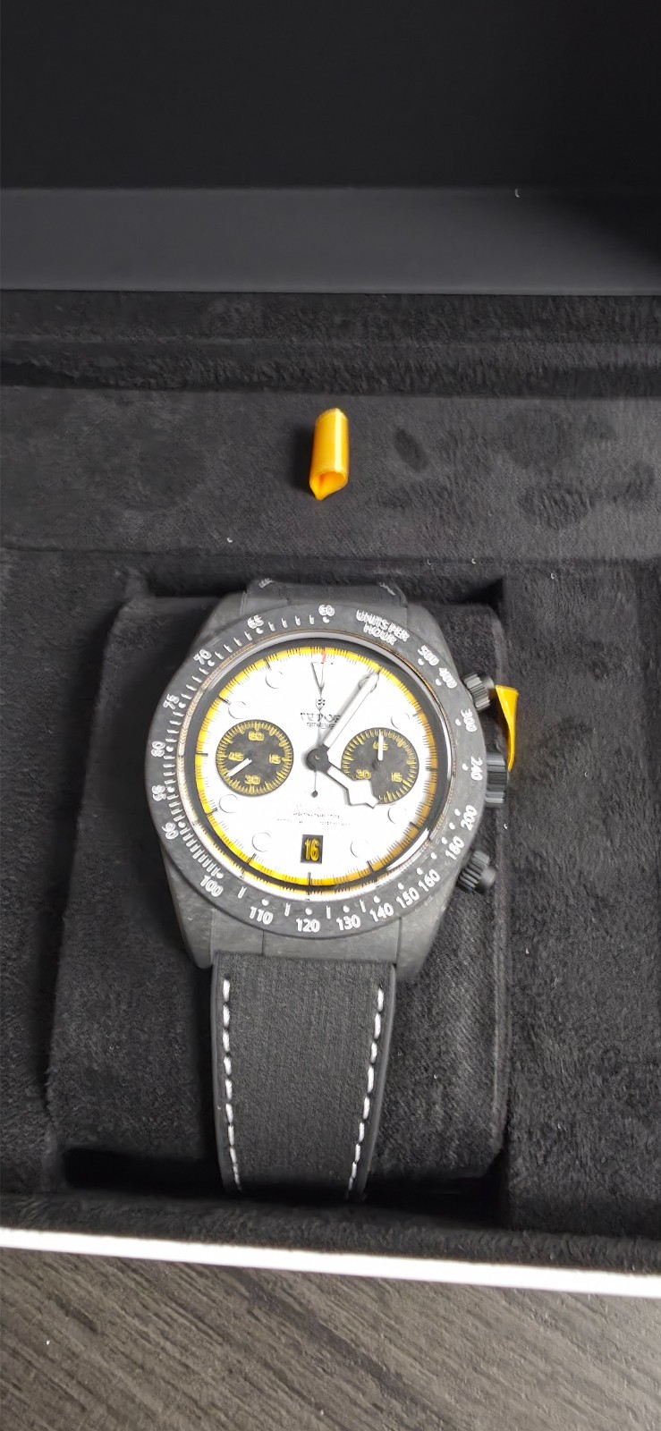 Tudor Black Bay Chrono “Carbon 26” M79377KN Box and Papers