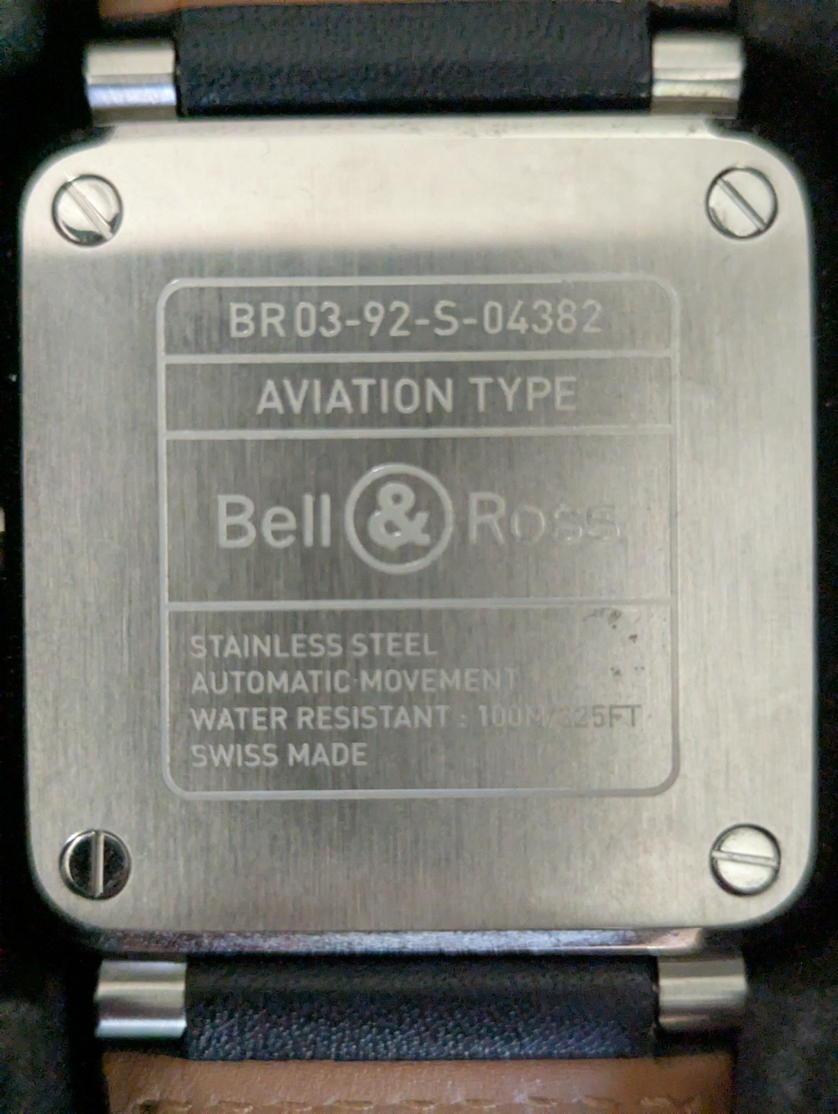 Bell & Ross BR03-92 Blue Steel BR0392-BLUE