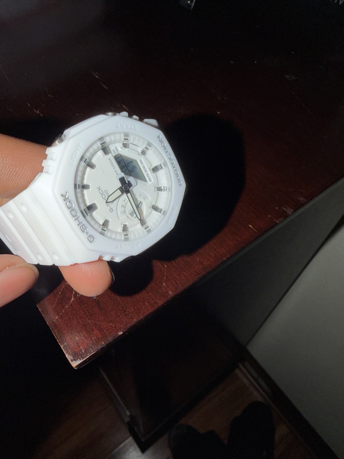 G-SHOCK GA-2100 Shock-Resist Analog/Digital White Resin 200m 45mm