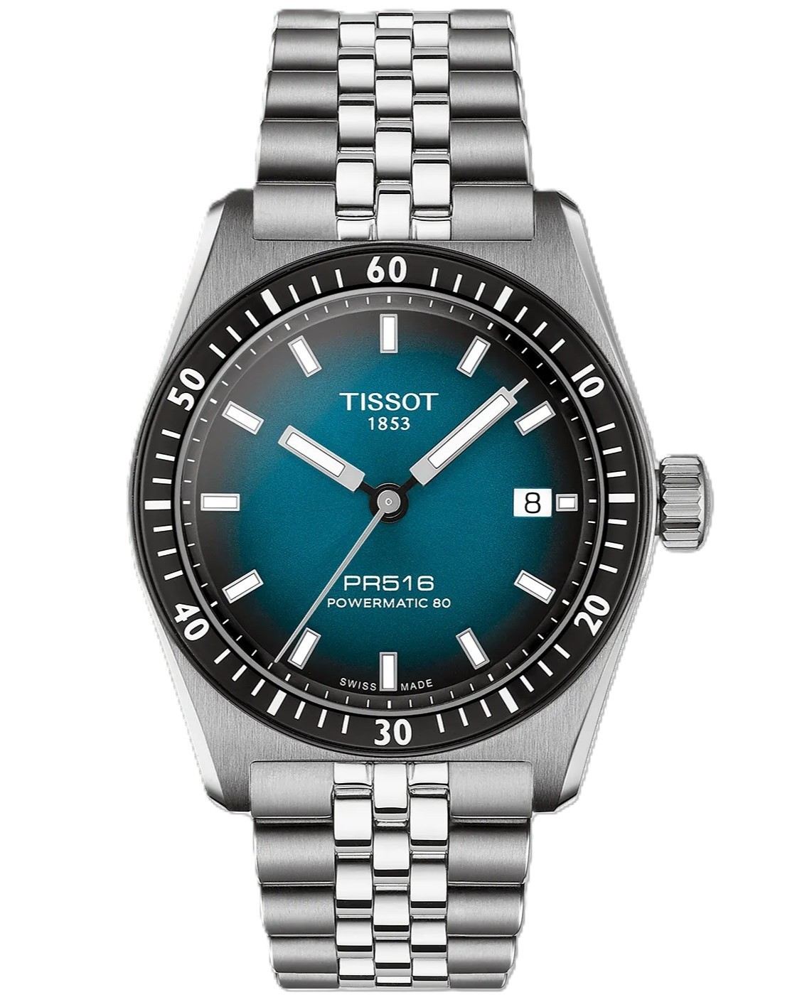 Tissot PR516 Automatic 38mm Graded Blue-Black Men’s Watch T149.407.11.041.00