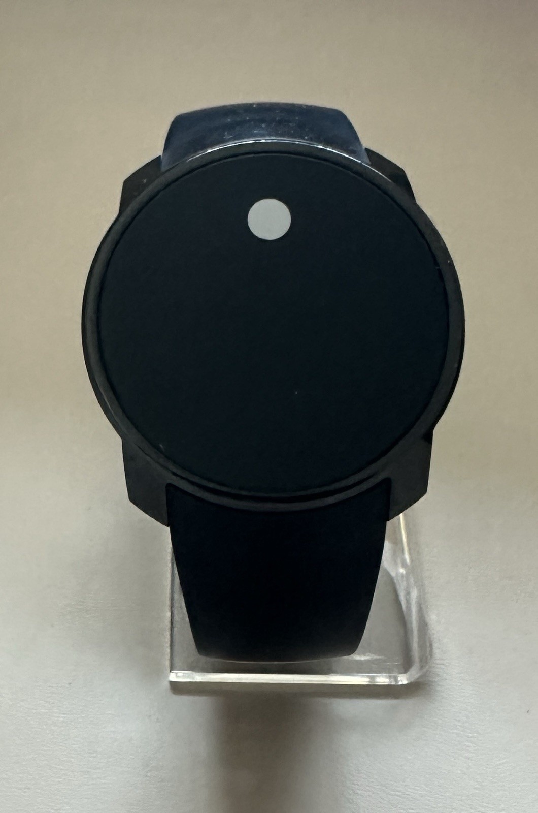 Movado Bold Touch Black Digital Mens Watch MB01.1.34.6060 45mm LED Museum Dot