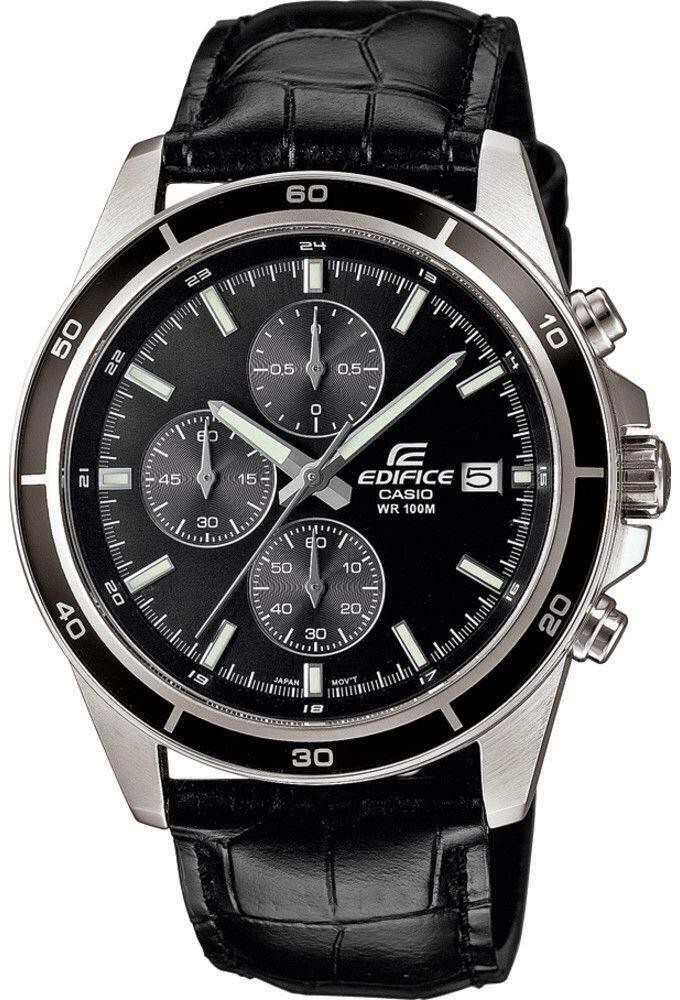 Casio Men’s Edifice Chronograph Quartz Stainless Steel Watch EFR-526L-1AVUDF NEW