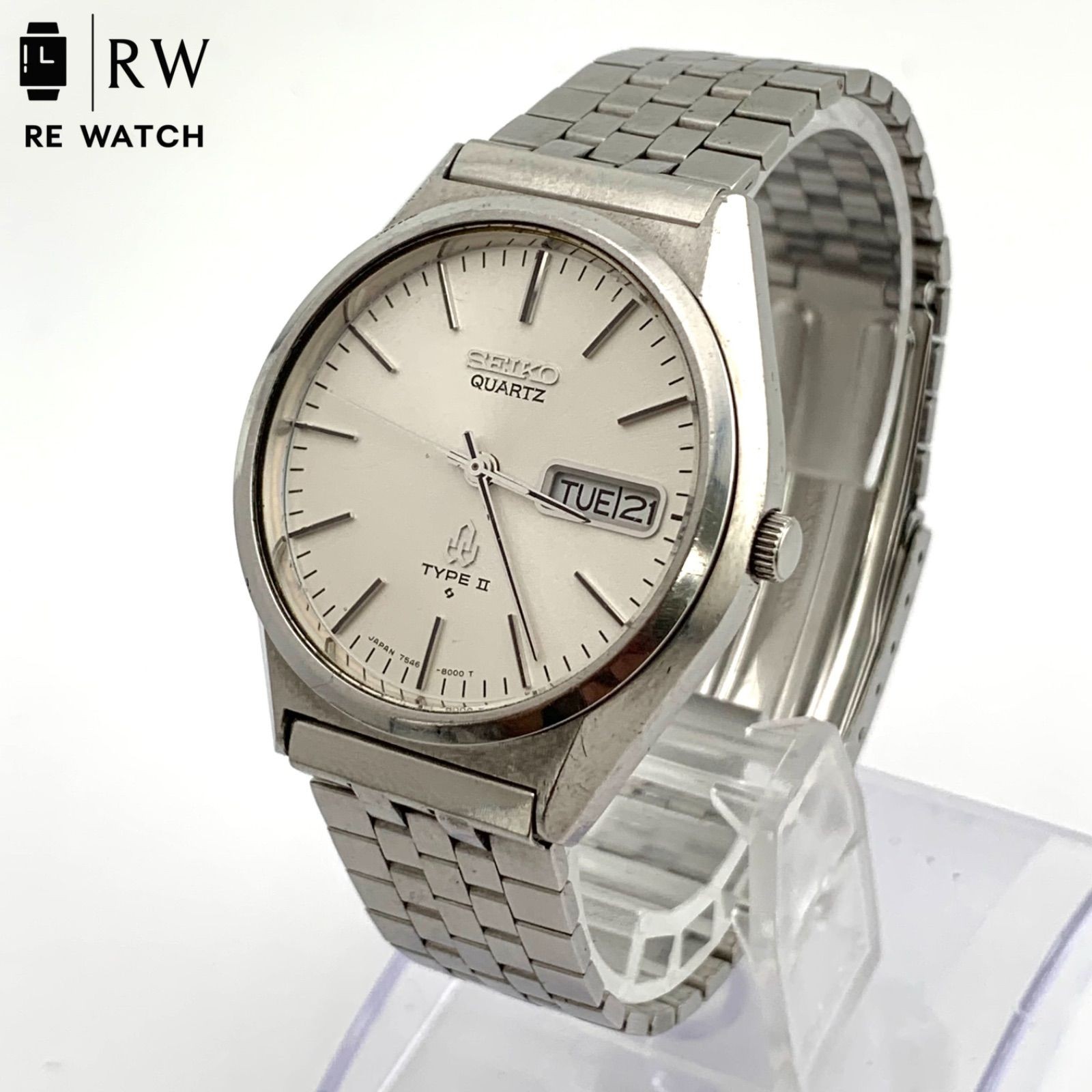 SEIKO TYPE II 7546-8000 Quartz Men’s Wristwatch
