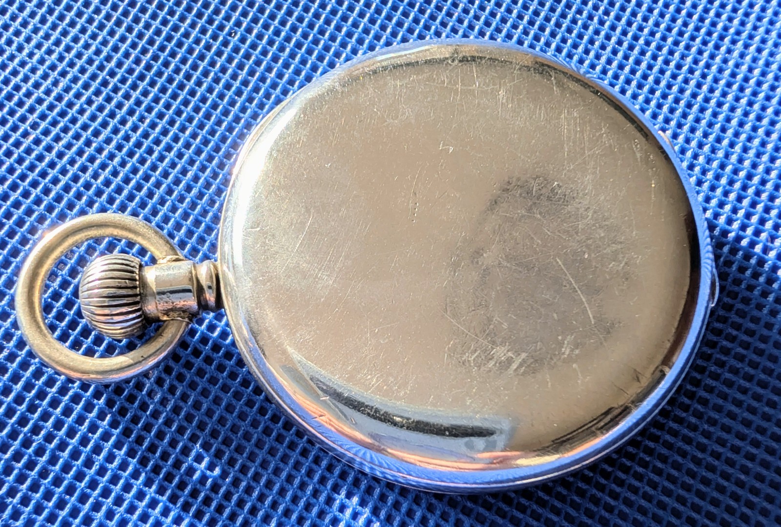 1916 Silver Waltham Half Hunter 17j WW1 14s Dennison Pocket Watch Spare Repairs