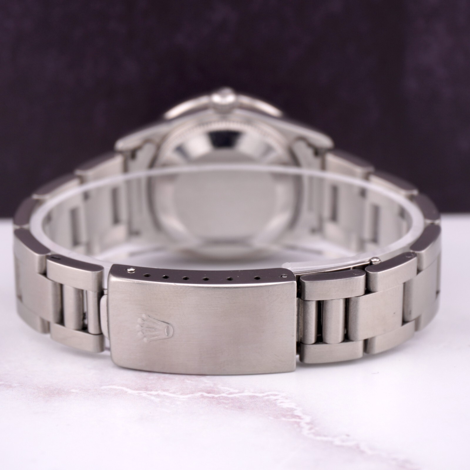 Rolex Midsize Oyster Perpetual 31mm 2ct Diamonds MOP Dial Steel Watch