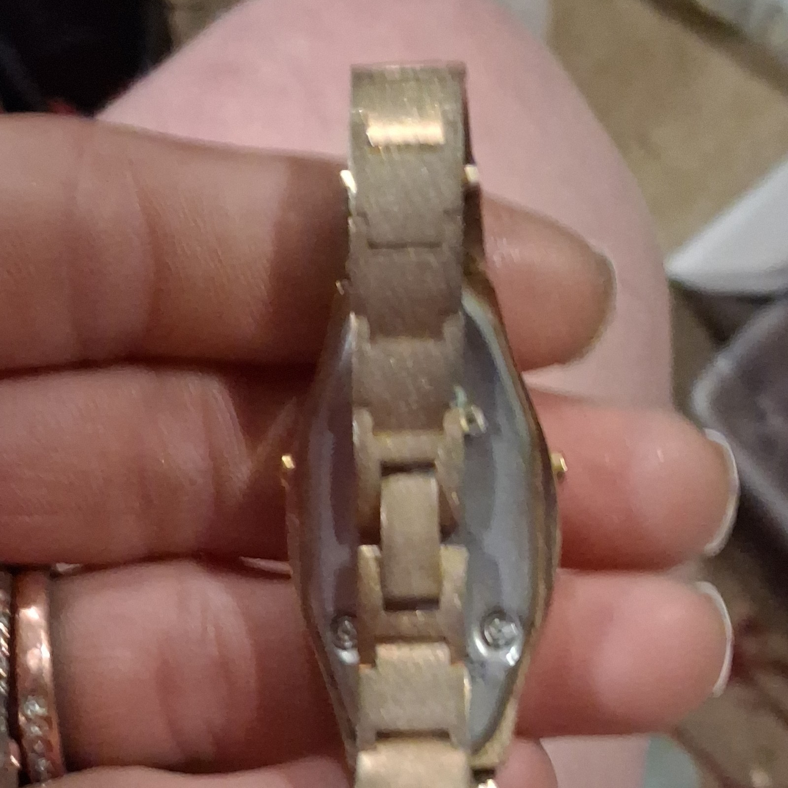 Sears Roebuck Led Gold Tone Women’s Watch (NEEDS BATTERY)