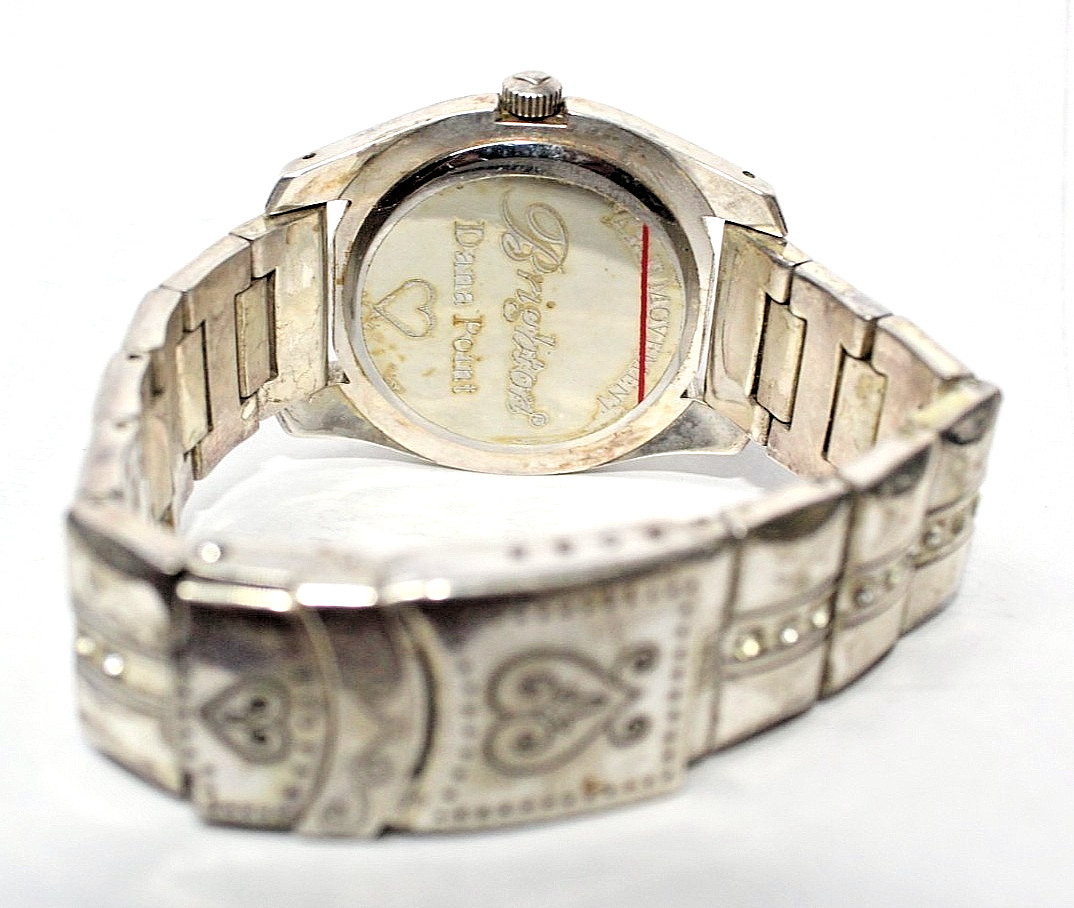 Brighton Dana Point Crystal Bezel Wrist Watch (parts/repair)
