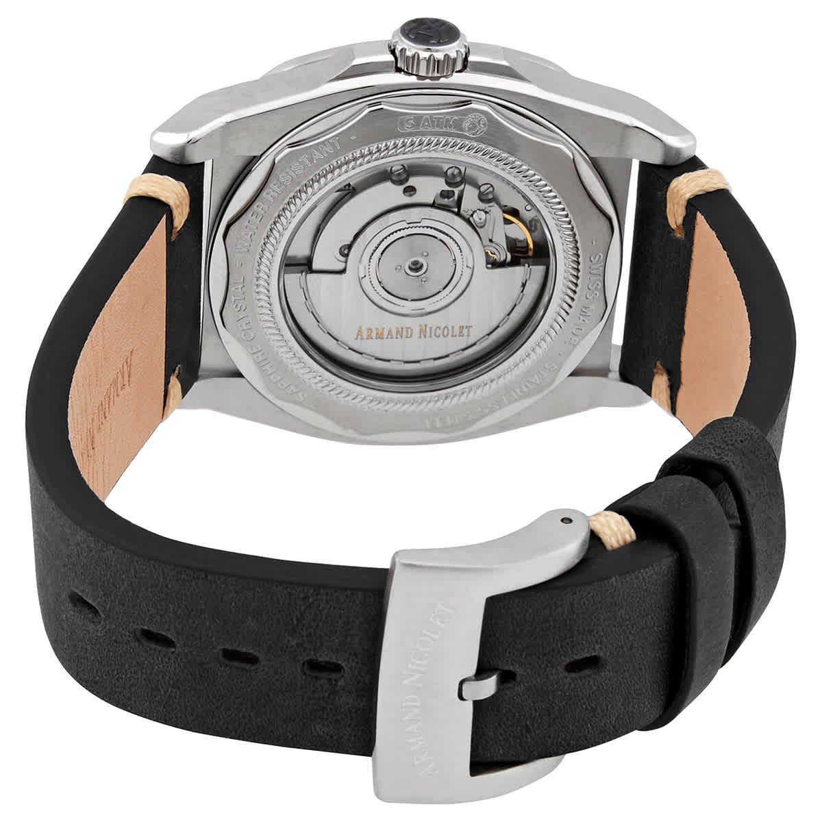 Armand Nicolet JH9 Automatic Black Dial Men’s Watch A663HAA-NZ-PK4140NR