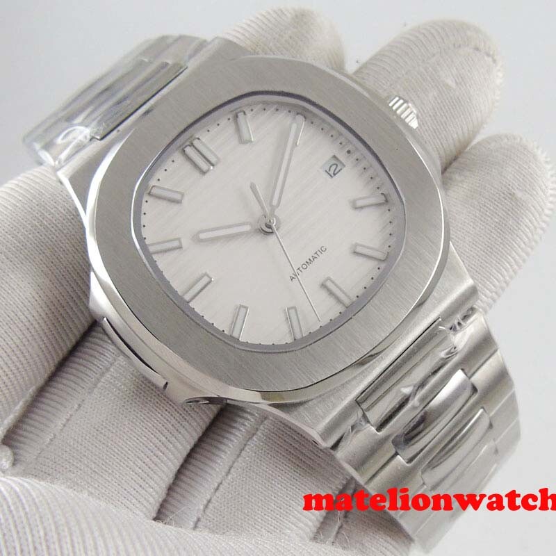 NH35A/PT5000/Miyota Square Automatic Mens Watch 40mm Sapphire Glass Date Bliger
