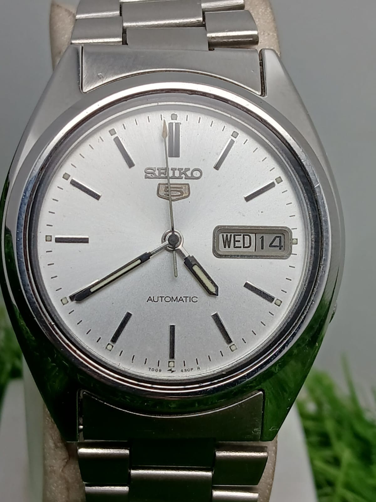 Vintage SEIKO 5 7s26-0480 Automatic Day/Date Men’s Wrist Watch JAPAN MADE