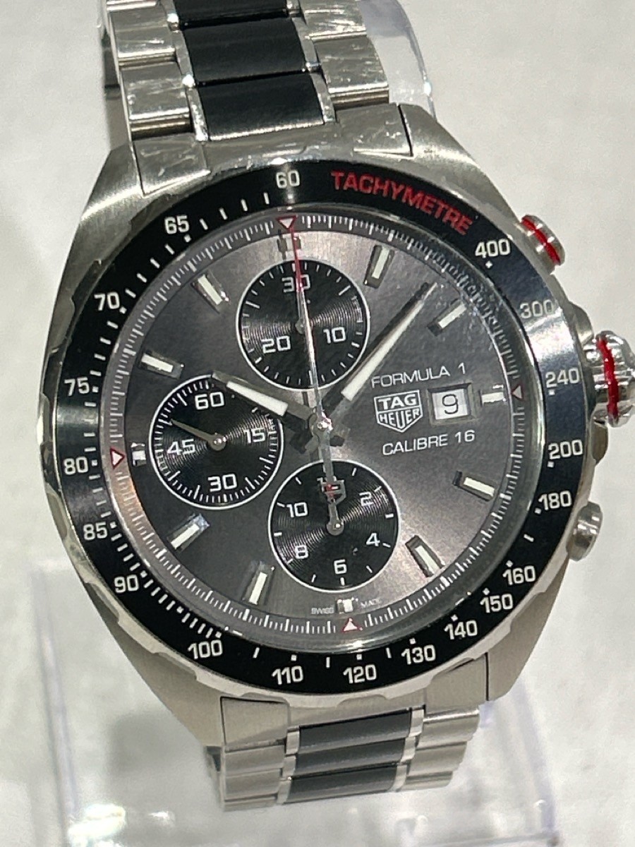 TAG Heuer Formula 1 Calibre 16 Auto Chronograph Full Set Box Papers (NJL029135)