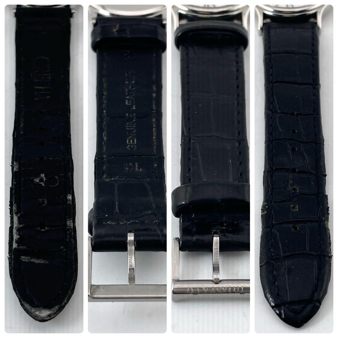 [B1P] Tiffany Classic Roman Dress Watch Date Quartz Mens 9N0297726 [k8z]