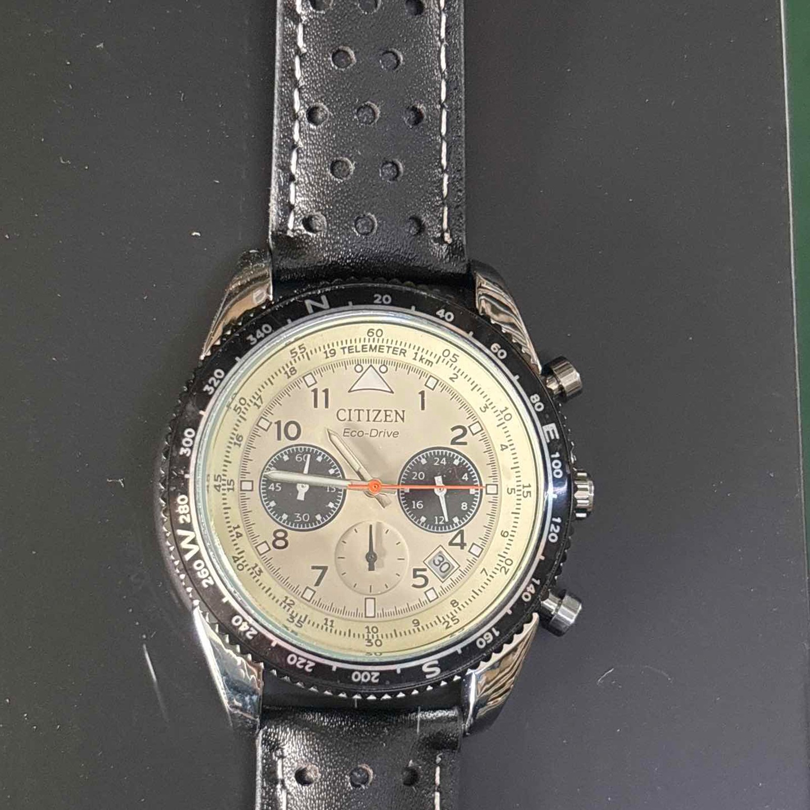 New-Citizens Chronograph White Dial Men’s Watch