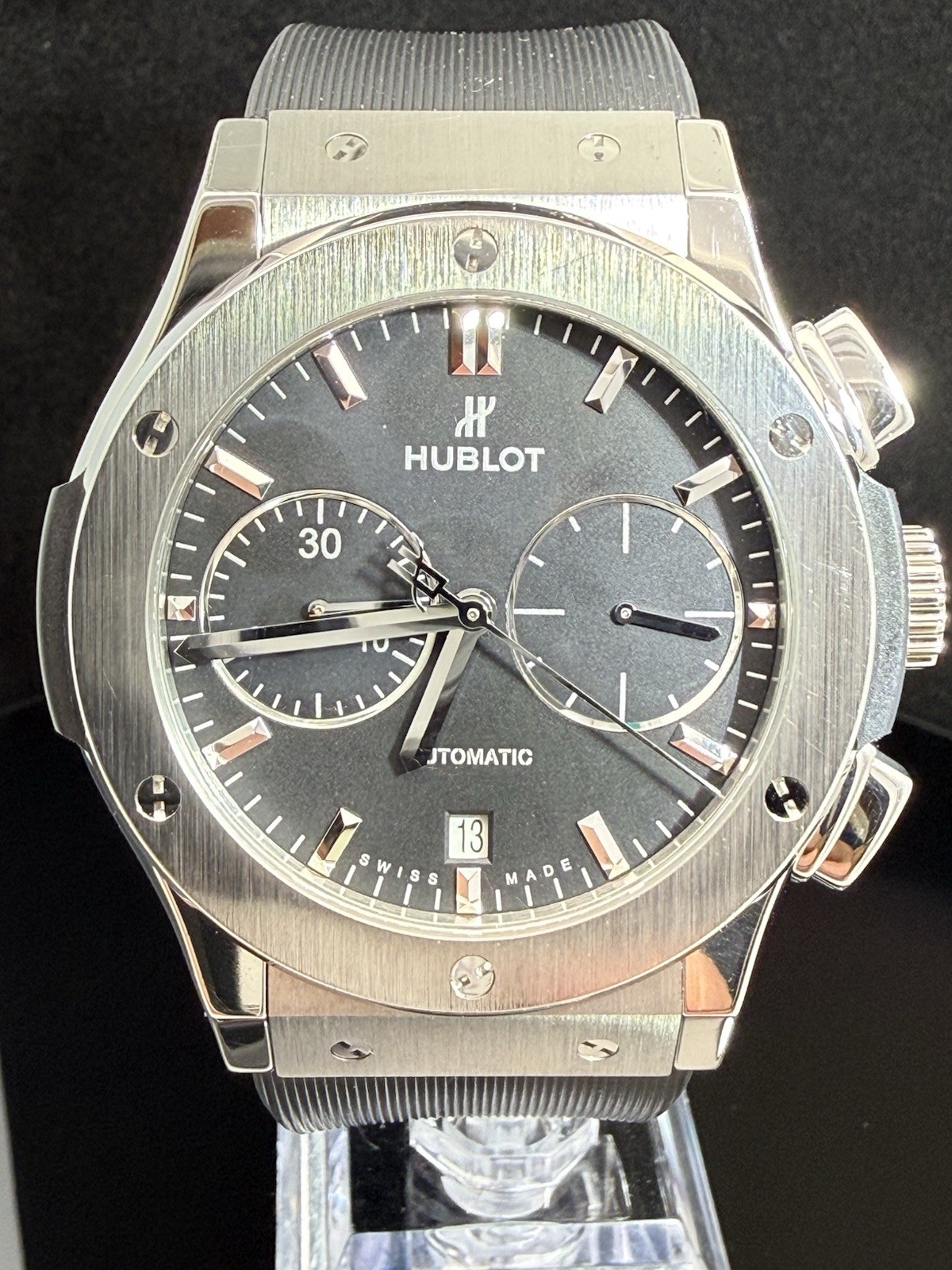 Hublot Classic Fusion Racing Grey Chronograph Ref. 521.NX.7071.RX *EXCELLENT*